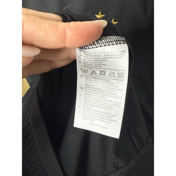 JUVENTUS 2015 2016 THIRD FOOTBALL SHIRT SOCCER JERSEY ADIDAS S12849 sz S BLACK - Picture 4 of 8